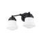 Z-Lite Vaughn 2 Light Vanity, Matte Black & Matte Opal 735-2V-MB - alternate 2